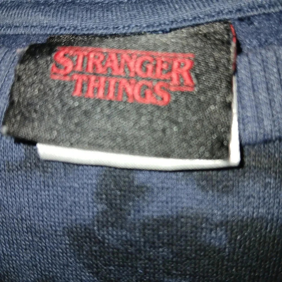 Stranger Things men's Small womens M black & blue sweatshirt horror sci-… - Picture 3 of 4